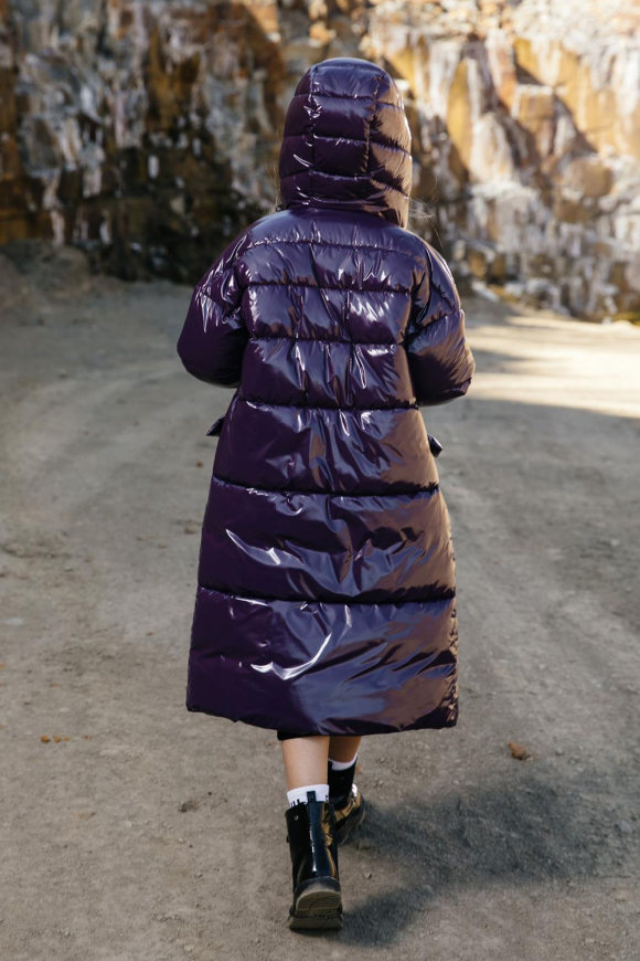 Пальто для девочки GnK С-726 фото